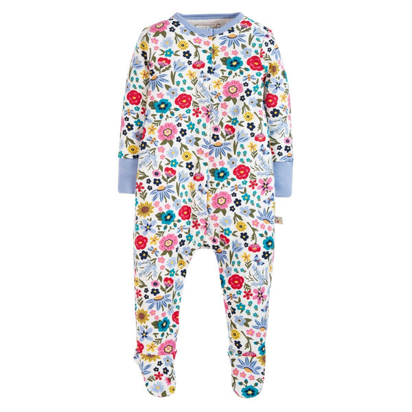 Frugi Lovely Babygrow, Pollinators- Organic- Children's Clothing (NB and 6-12m)
