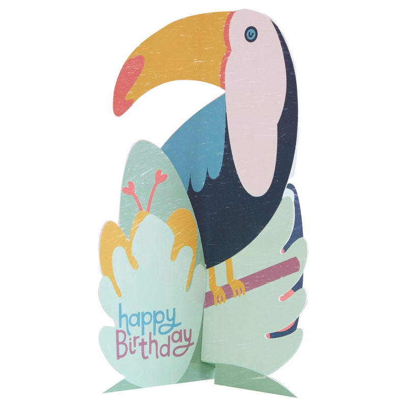 Happy Birthday Card - Toucan