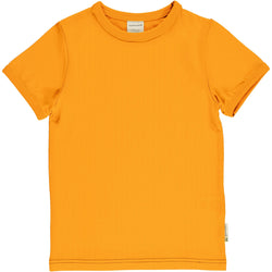 T-shirt Solid-A SOLID TANGERINE