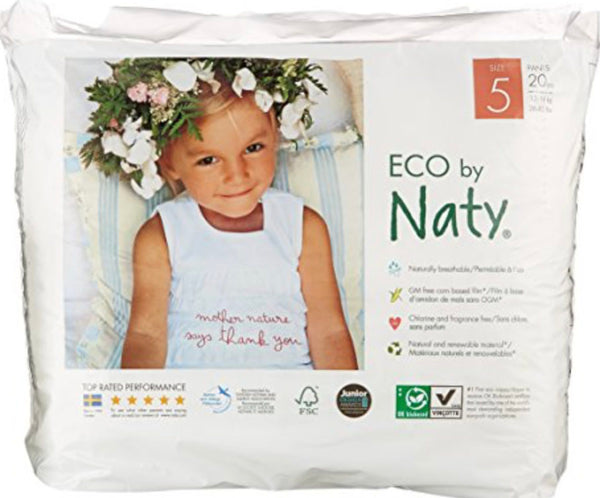 Nature Baby Nappy Pants - Junior Size 5 (26-40Lbs)