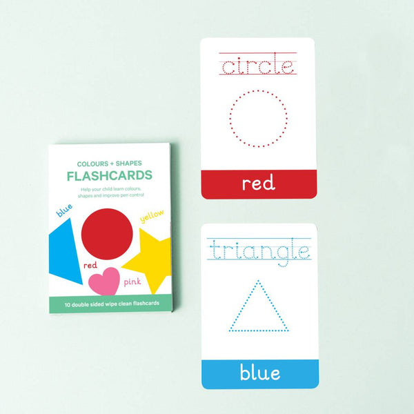 Colour Flashcards and Shape Flashcards