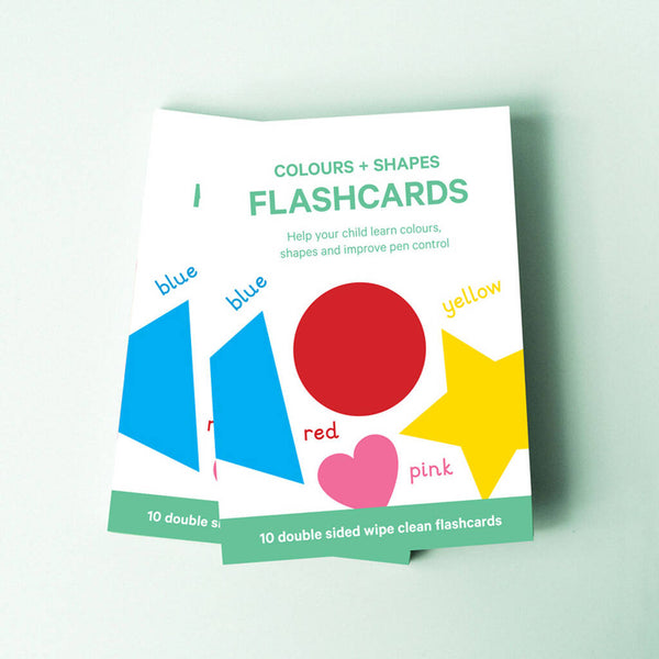 Colour Flashcards and Shape Flashcards