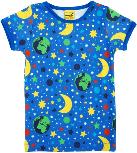 Short Sleeve Top Mother Earth Blue (18-24m)